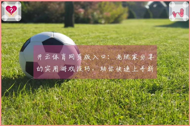 开云体育网页版入口：老玩家分享的实用游戏技巧，助你快速上手新玩法